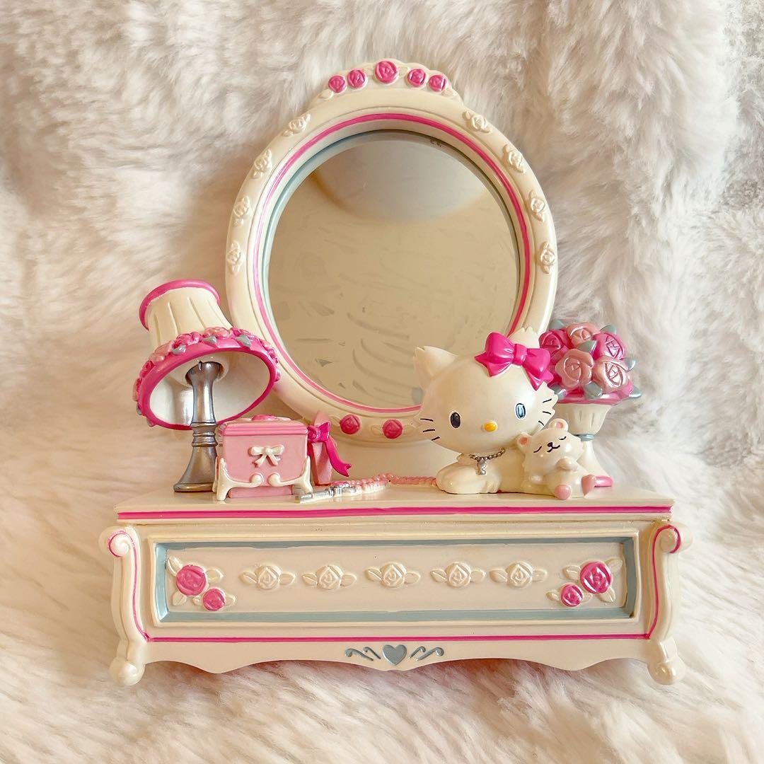 希少激レア　チャーミーキティ　ドレッサーガタミラー　2005 平成レトロ