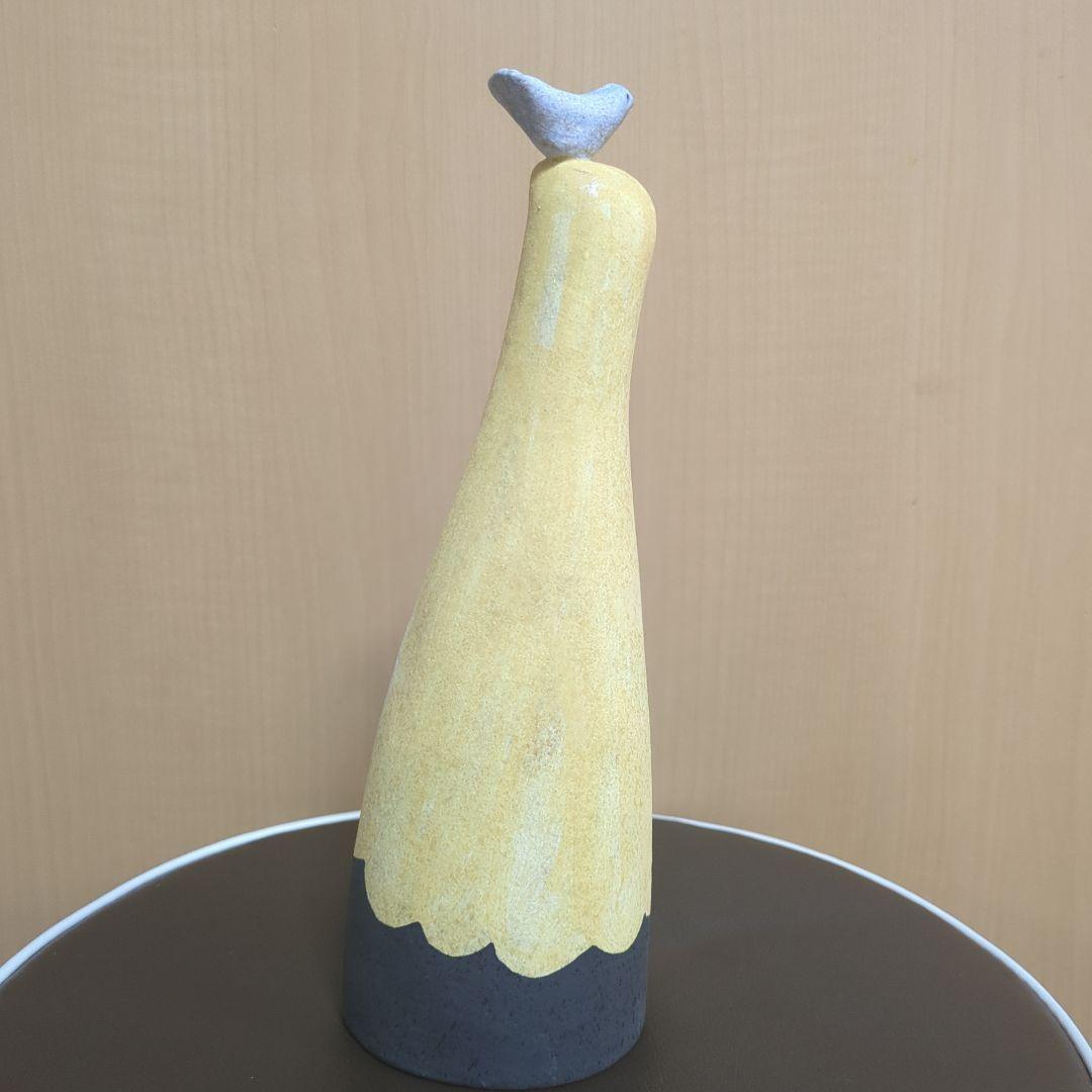 鹿児島睦　ハンドワークス　置き物　ガール フィギュリン