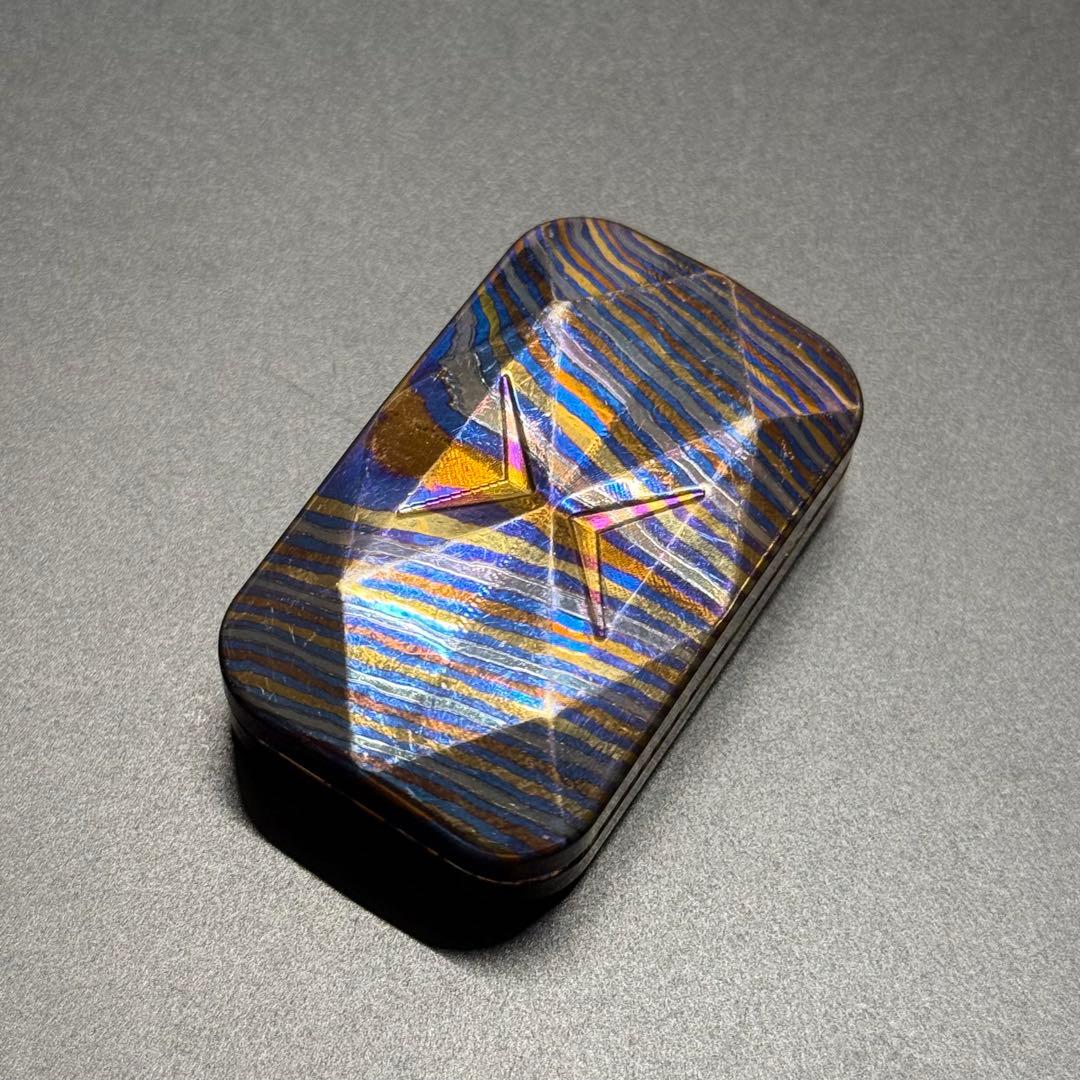 「正規品」ZD EDC 無限位　フィジェットトイ　音叉内蔵　ZircuTi製