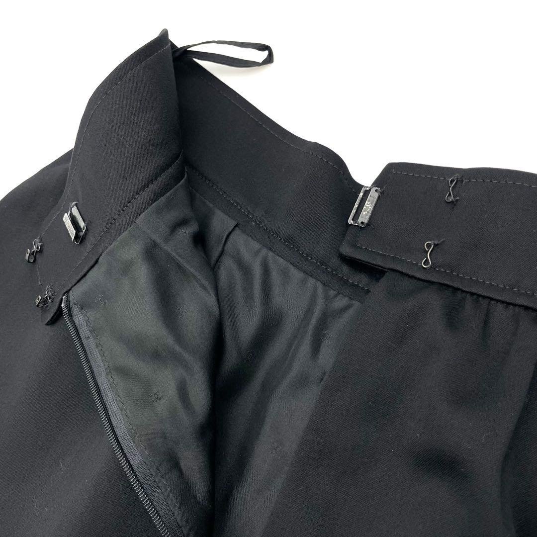 人気モデル✨CHANEL ベルト付きスカート　ブラック