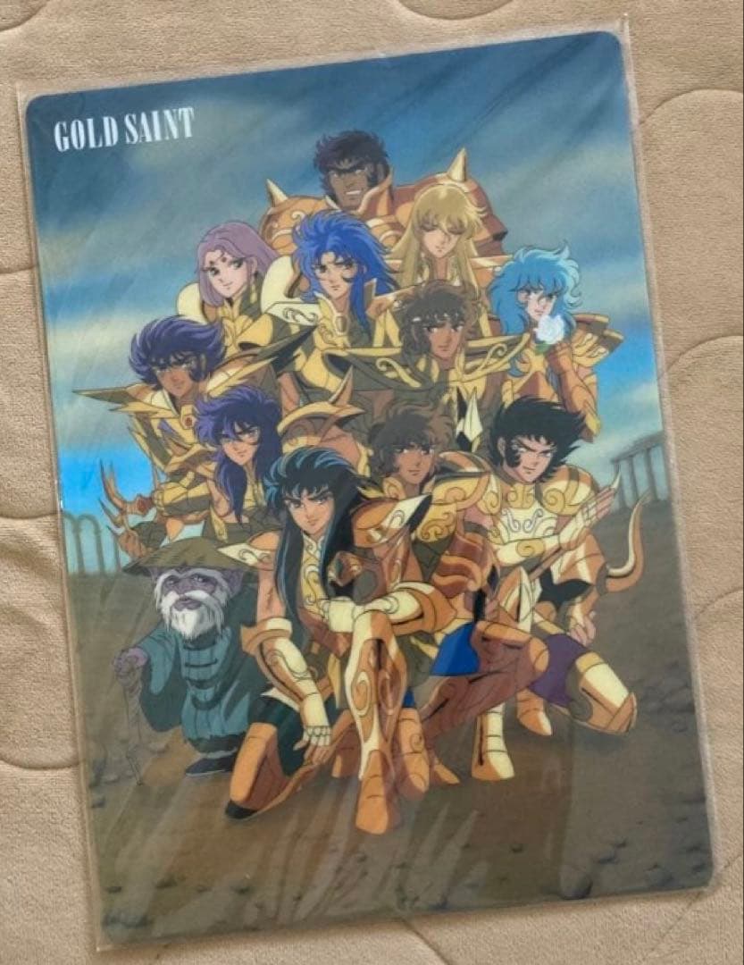 聖闘士星矢 下敷き 黄金聖闘士 - メルカリ