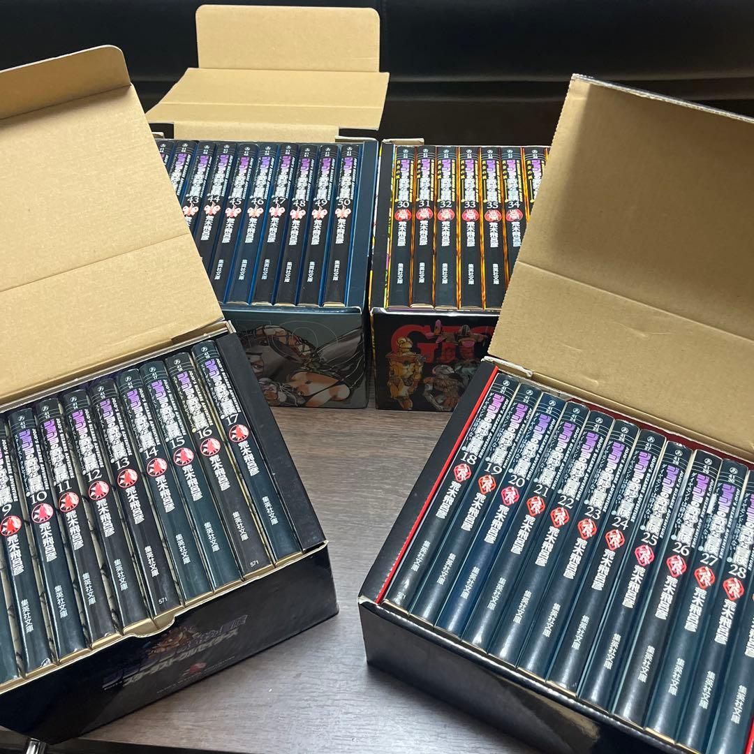 ジョジョの奇妙な冒険 ３部から６部文庫本セット