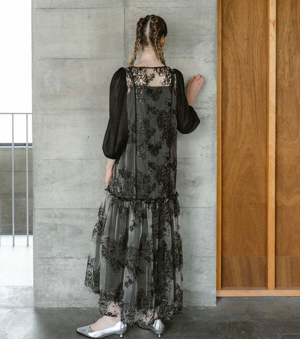 et.UNiVER ドレス　Detachable sleeve dress