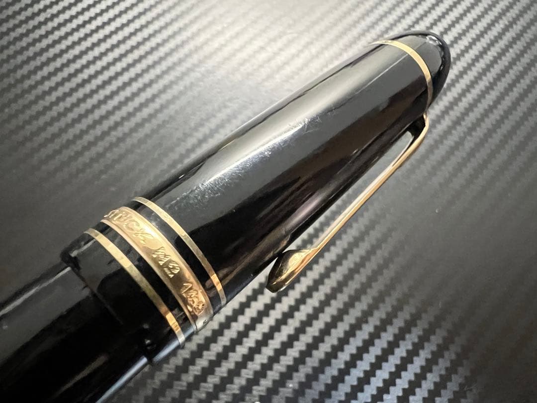 モンブラン マイスターシュテュック 149 万年筆 14C 中白 BB 極太字