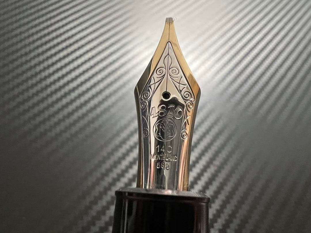 モンブラン マイスターシュテュック 149 万年筆 14C 中白 BB 極太字