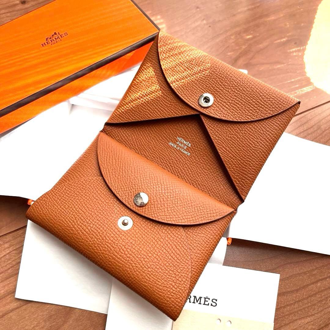 HERMÈS エルメス カルヴィデュオ ゴールド B刻印