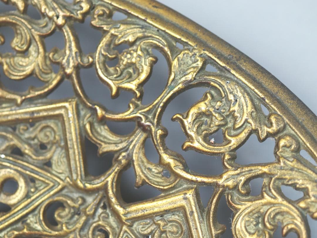 カルル・フリードリッヒ・シンケル 真鍮製 海馬と人魚 ウォッシュ