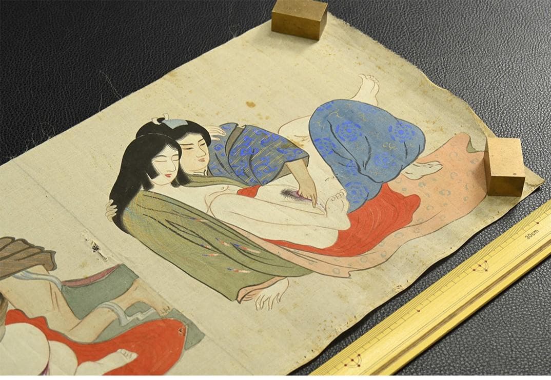 【真作】◆『時代春画 まくり めくり』◆検）浮世絵 菱川師宣 井原西鶴 渓斎英泉