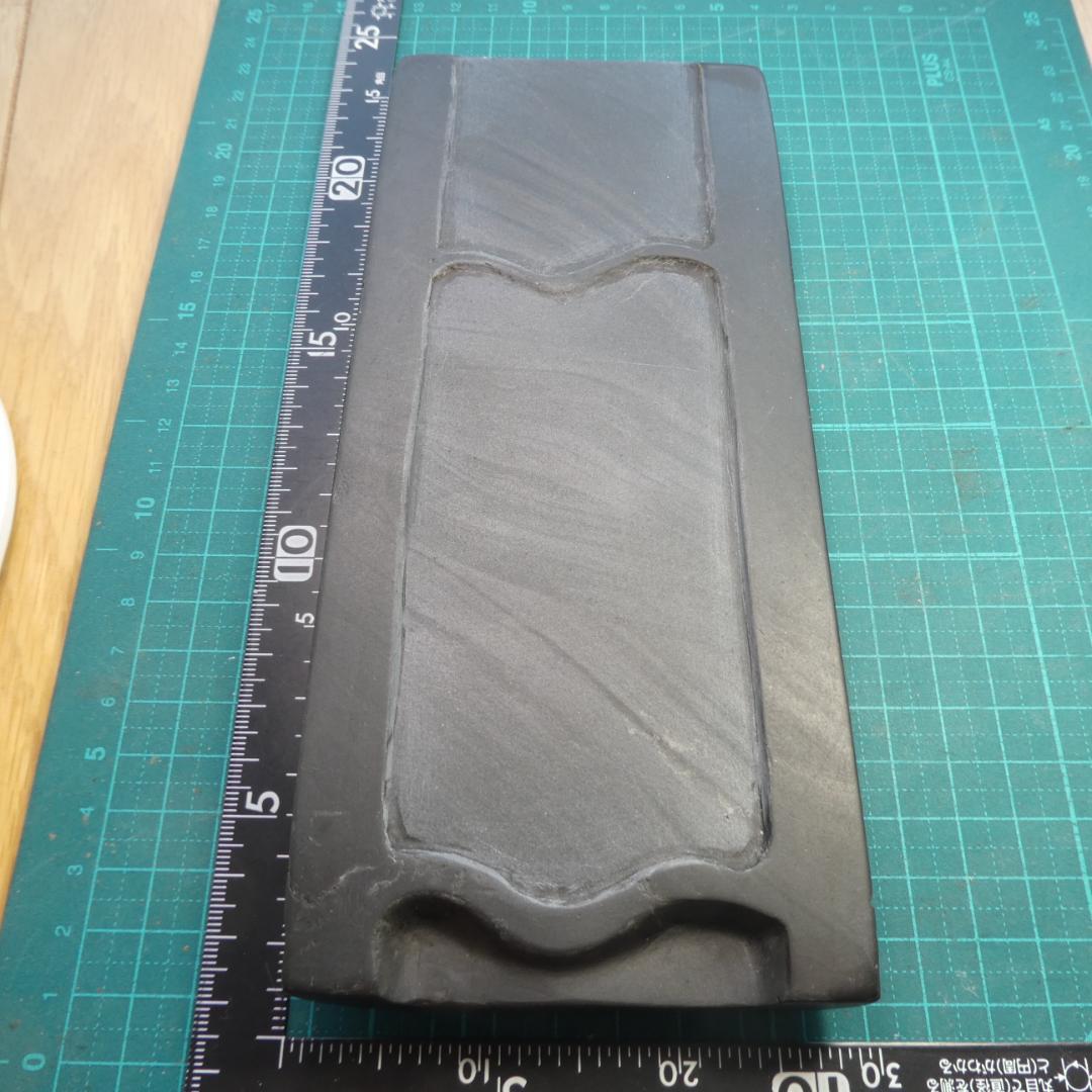 書道 硯 歙州硯 4① 大硯 竹節硯｜楽天市場】硯 栗成 『歙州