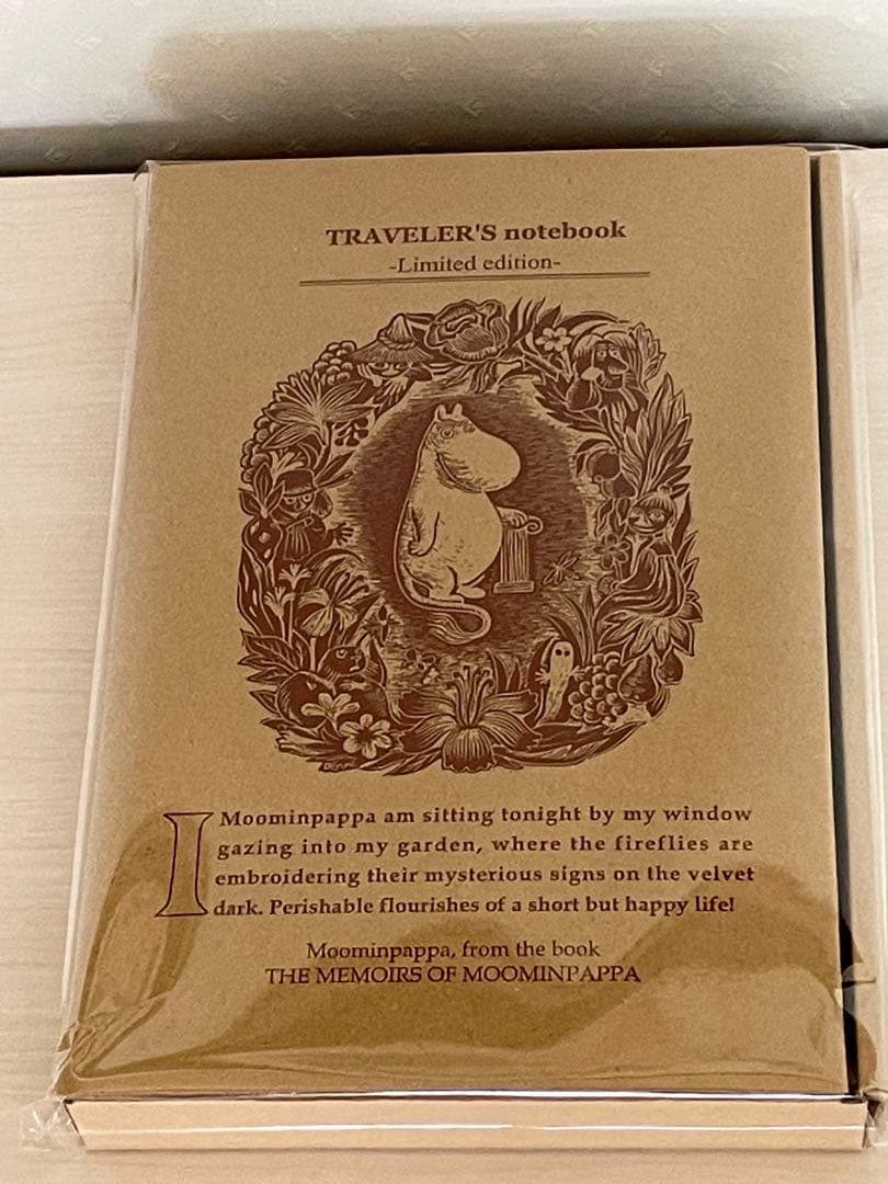 未開封 トラベラーズノート 限定セット MOOMIN パパの思い出 ムーミン