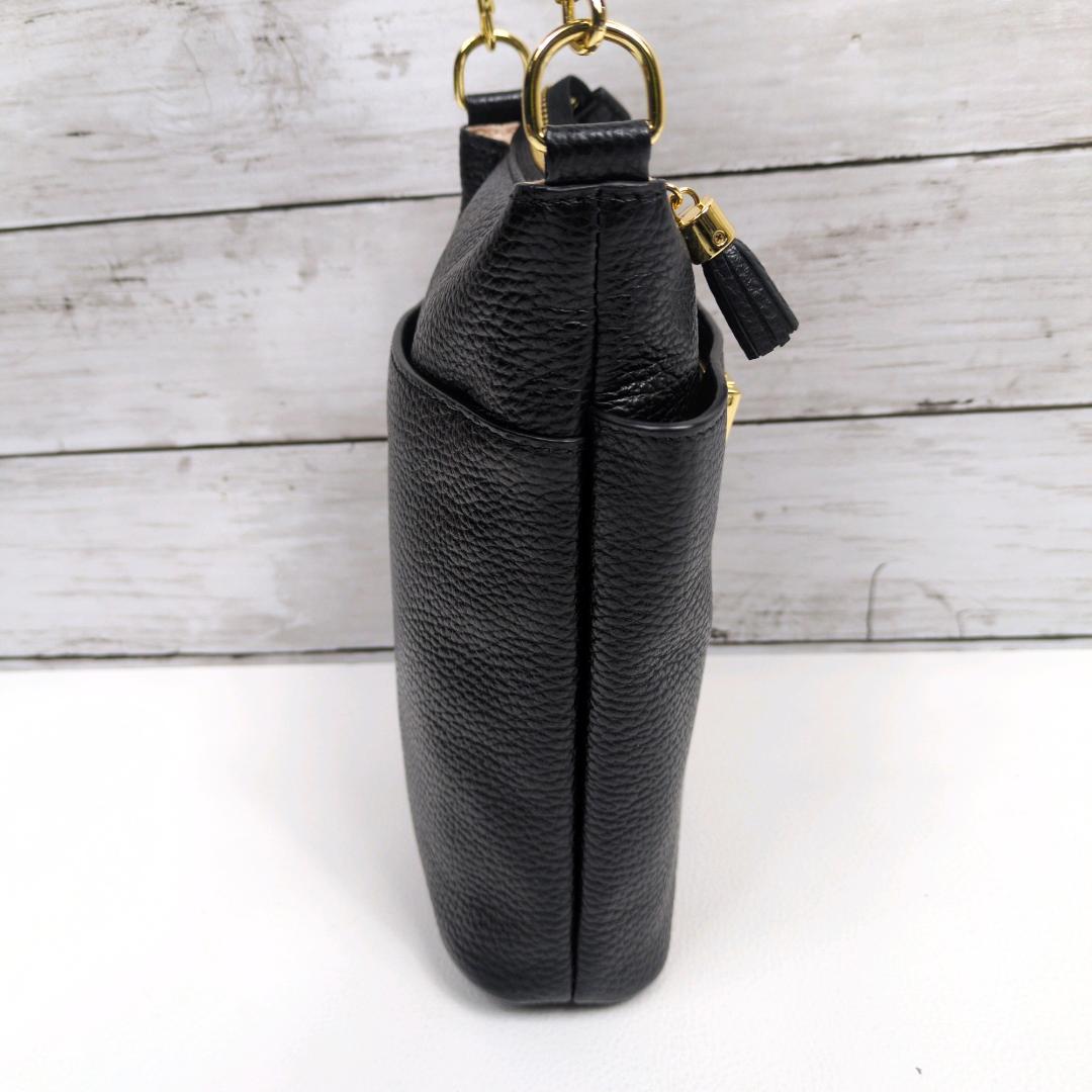 美品 ATAO アタオ ホリデー ショルダーバッグ ハンド ブラック 2way