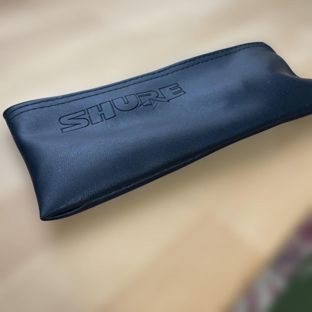 SHURE コンデンサーマイク 専用ケース付き