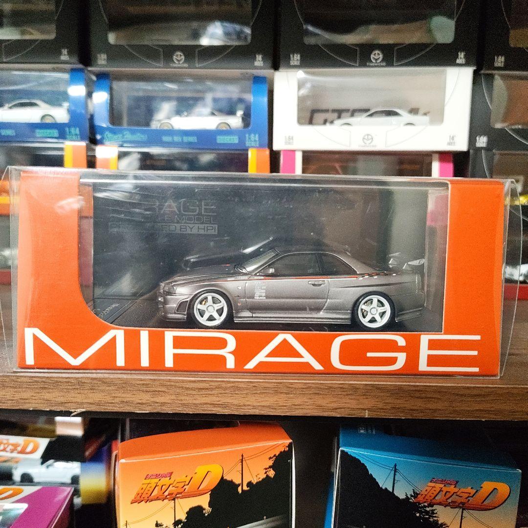 MIRAGE ニスモ R34 GT-R GTR S-tune ベイサイドブルー