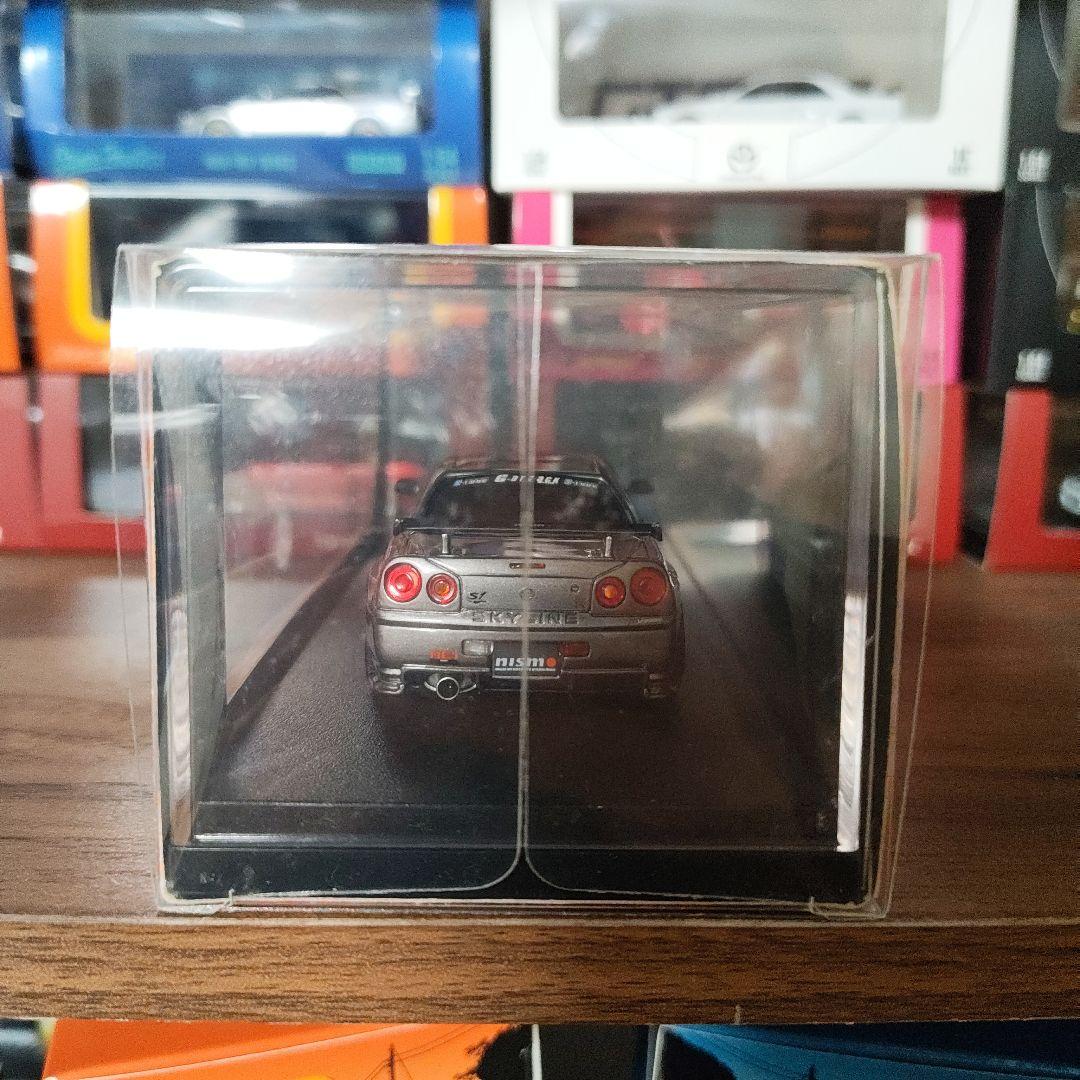 MIRAGE ニスモ R34 GT-R GTR S-tune ベイサイドブルー