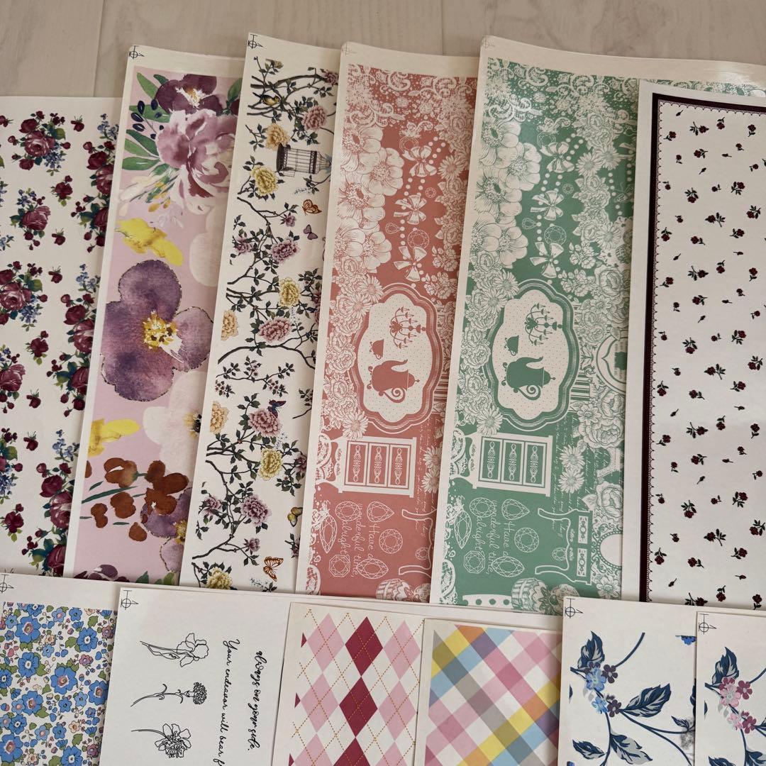 5ポーセラーツ用転写紙 21枚セット