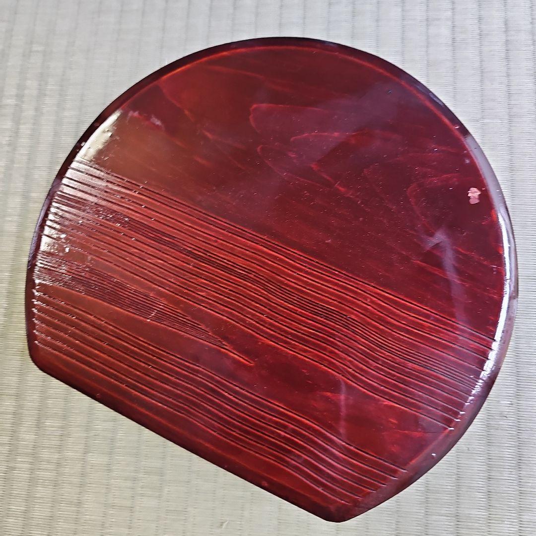 昭和レトロ/1950年代前半物】木製弁当箱 漆塗り弁当箱 仕切付き 大きめ27客