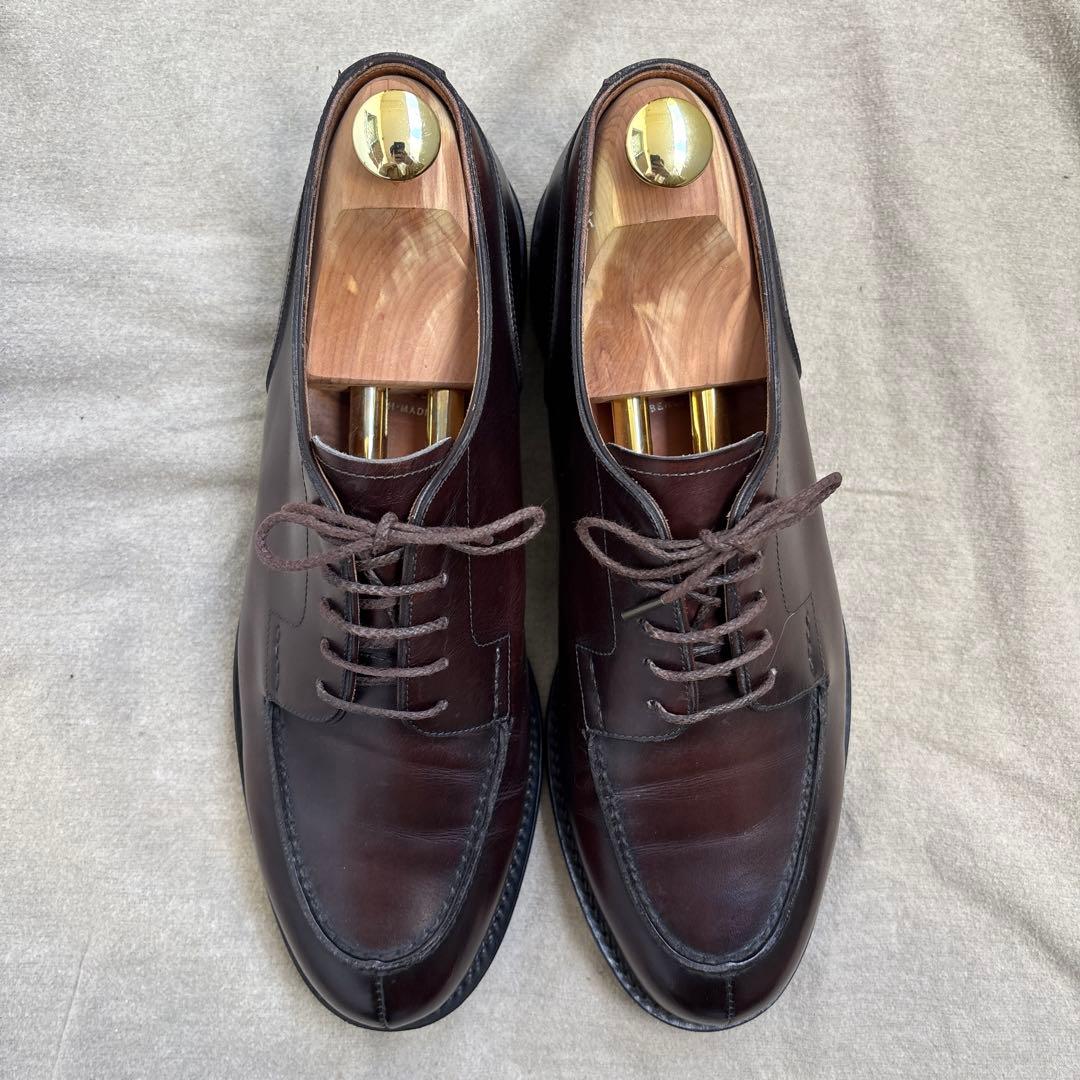 美品 42nd Highland ダークブラウン レザーシューズ