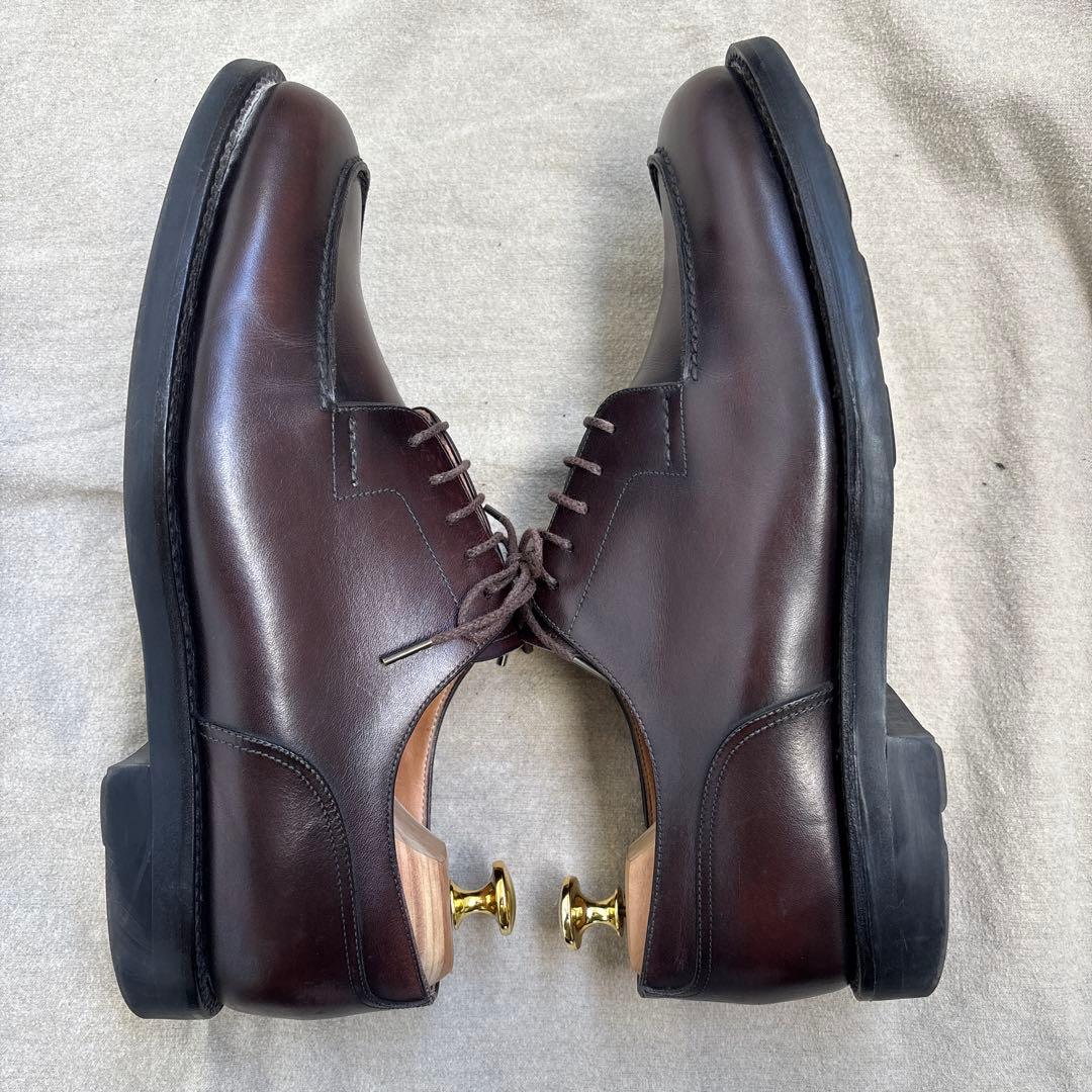 美品 42nd Highland ダークブラウン レザーシューズ