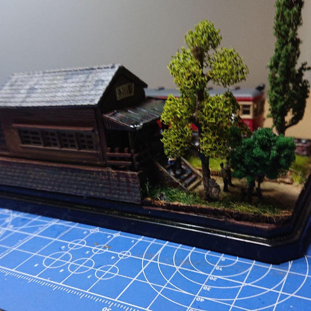 １/１５０ジオラマ昭和時代完成品
