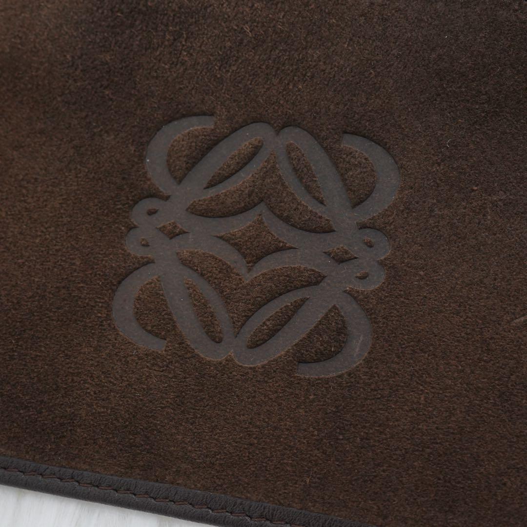 未使用品　箱・カード付き　LOEWE ロエベ　小銭入れ　ケース　ブラウン