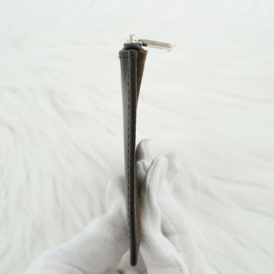 未使用品　箱・カード付き　LOEWE ロエベ　小銭入れ　ケース　ブラウン