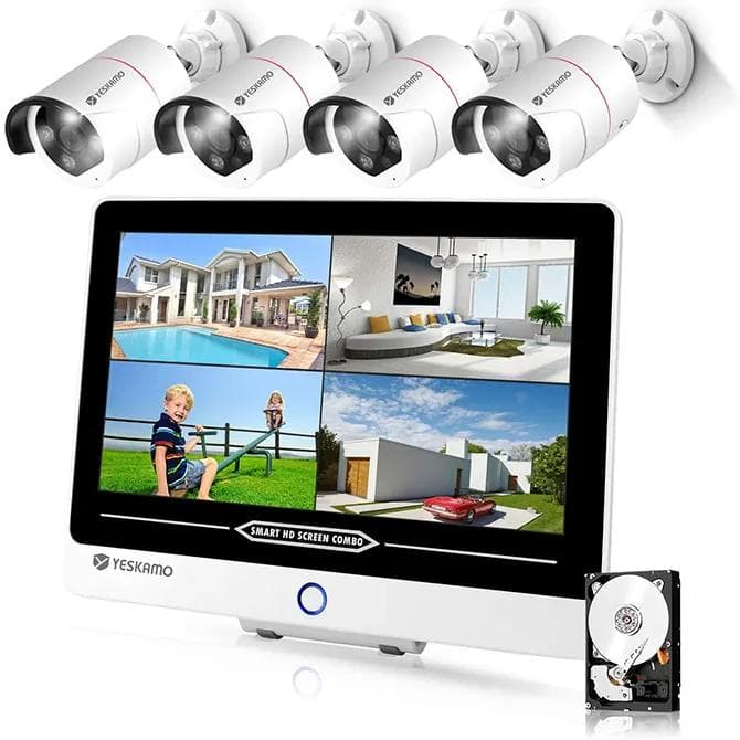 YESKAMO 防犯カメラ P912-JP3004-2T YESKAMO 防犯カメラ P912-JP3004-2T