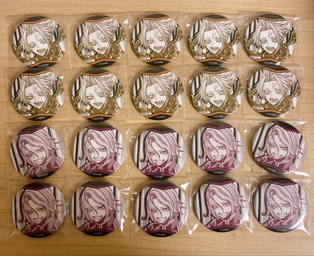 桃源暗鬼 メディコス 缶バッジ 手術岾 漣 20点 桃源暗鬼 手術岾ロクロ ホログラム缶バッジ 20点セット Amazon.co.jp