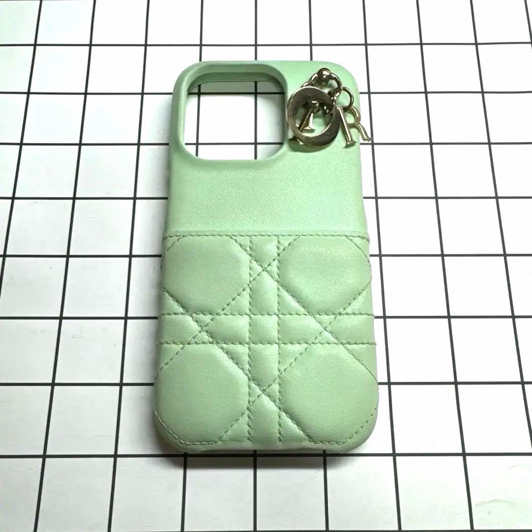 Dior iPhone15Pro ケース パステルミント【日本限定】 dior スマホケース