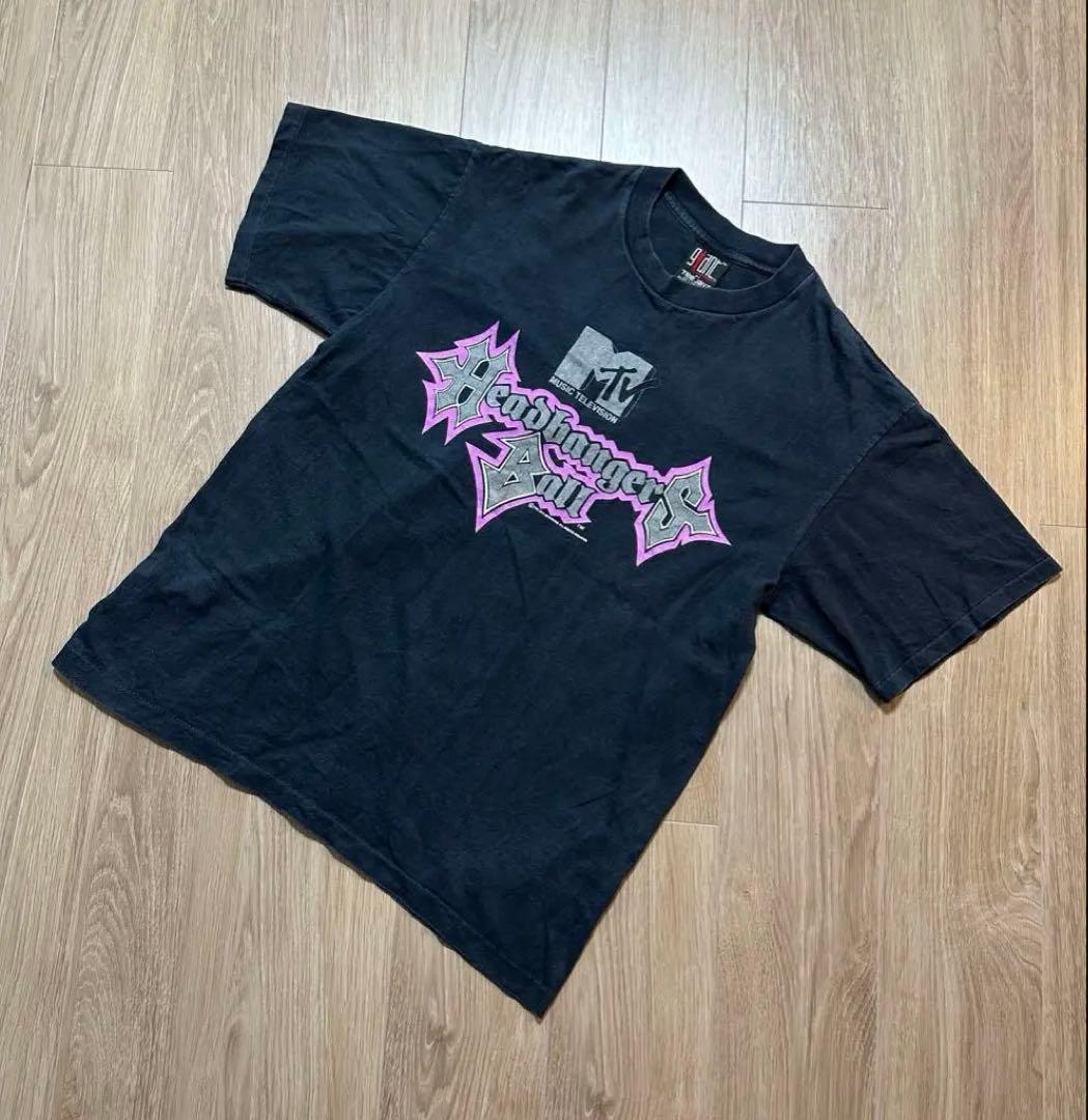 90年代 ヴィンテージ Tシャツ エムティービー・ヘッドバンガーズ・ボール XL 古着 90年代 ジャイアント GIANT MTV HEADBANGERS BALL エムティービー