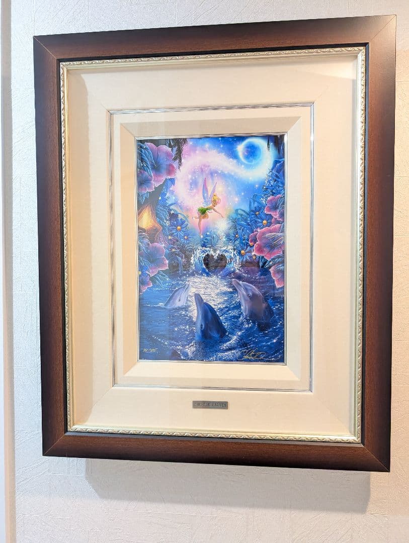 ミ*ウ様 クリスチャンラッセン　ディズニー　ティンカーベル 版画 ラッセン絵画】ディズニーティンカーベル【版画】 ラッセン絵画