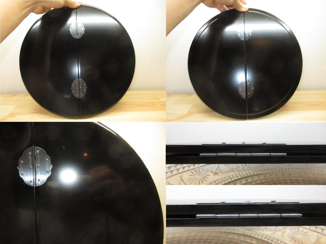 送料込【逢絢亭・訳あり新品】茶道具 平水指 義山 金縁 割蓋