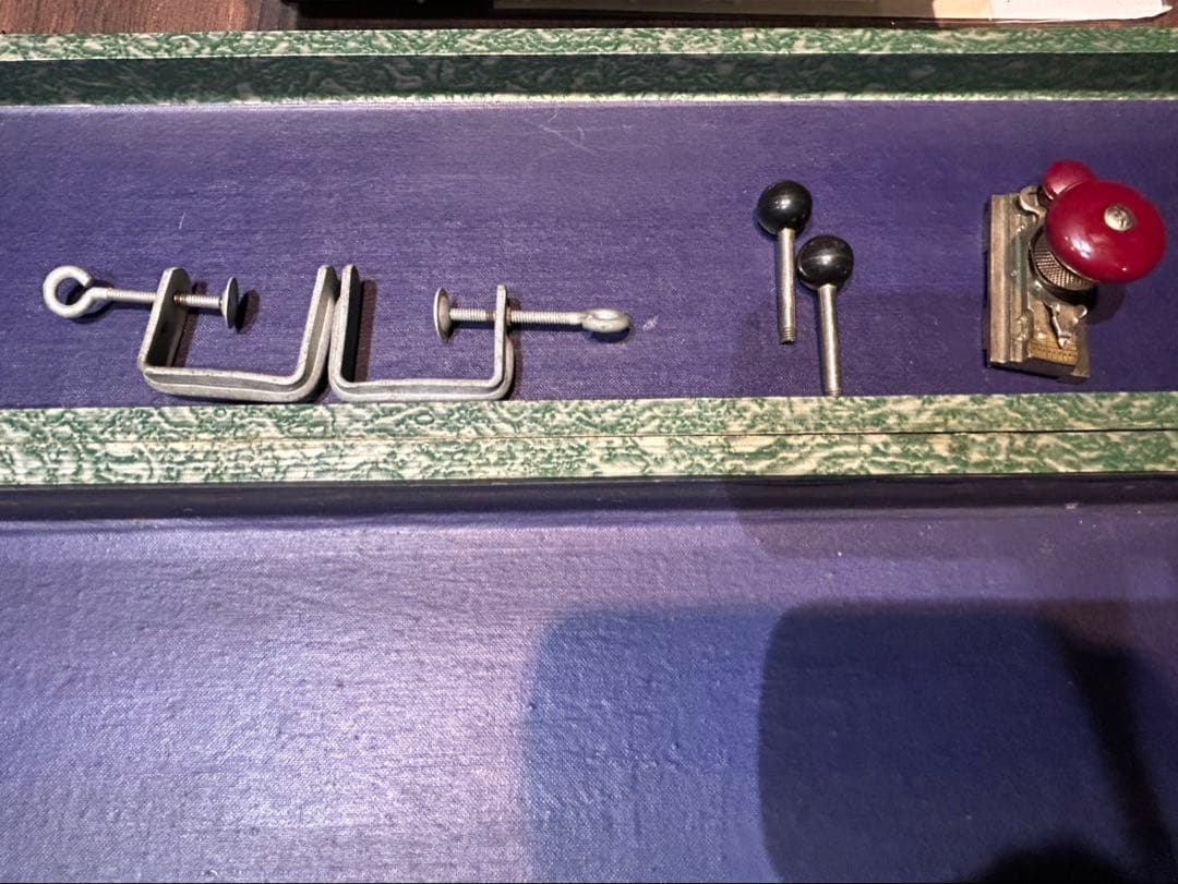 編み機 ユニーク アンティーク 昭和 レトロ 超希少 高速編み機 木箱