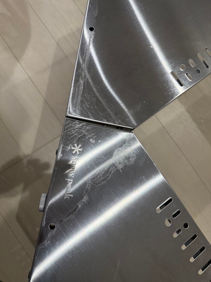 Snow Peak ステンレス製アウトドアテーブル ジカロテーブル