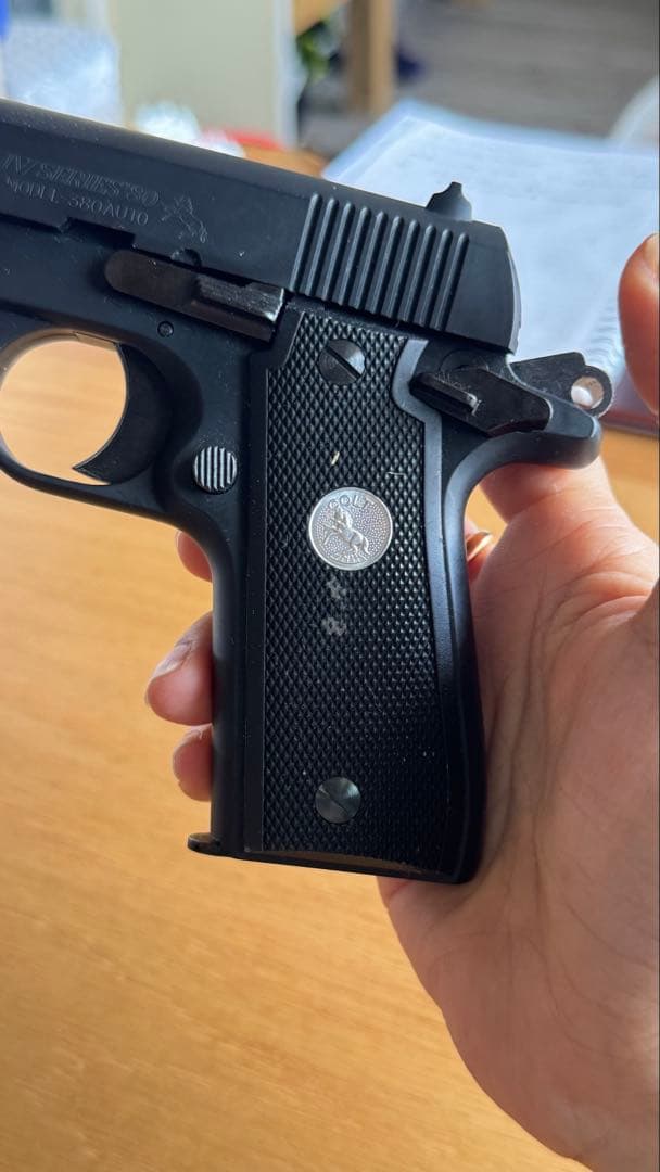 激レア希少品　タナカ　コルトガバメント380オート　HWモデル