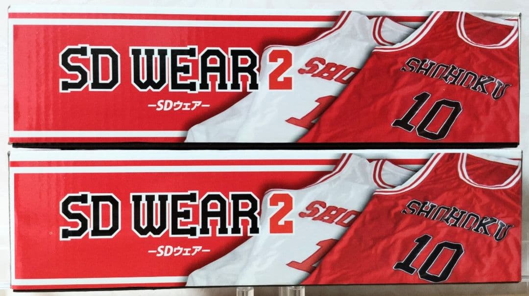 【SLAM DUNK】 【ユニフォームセットアップ】【白：10番／赤：11番】