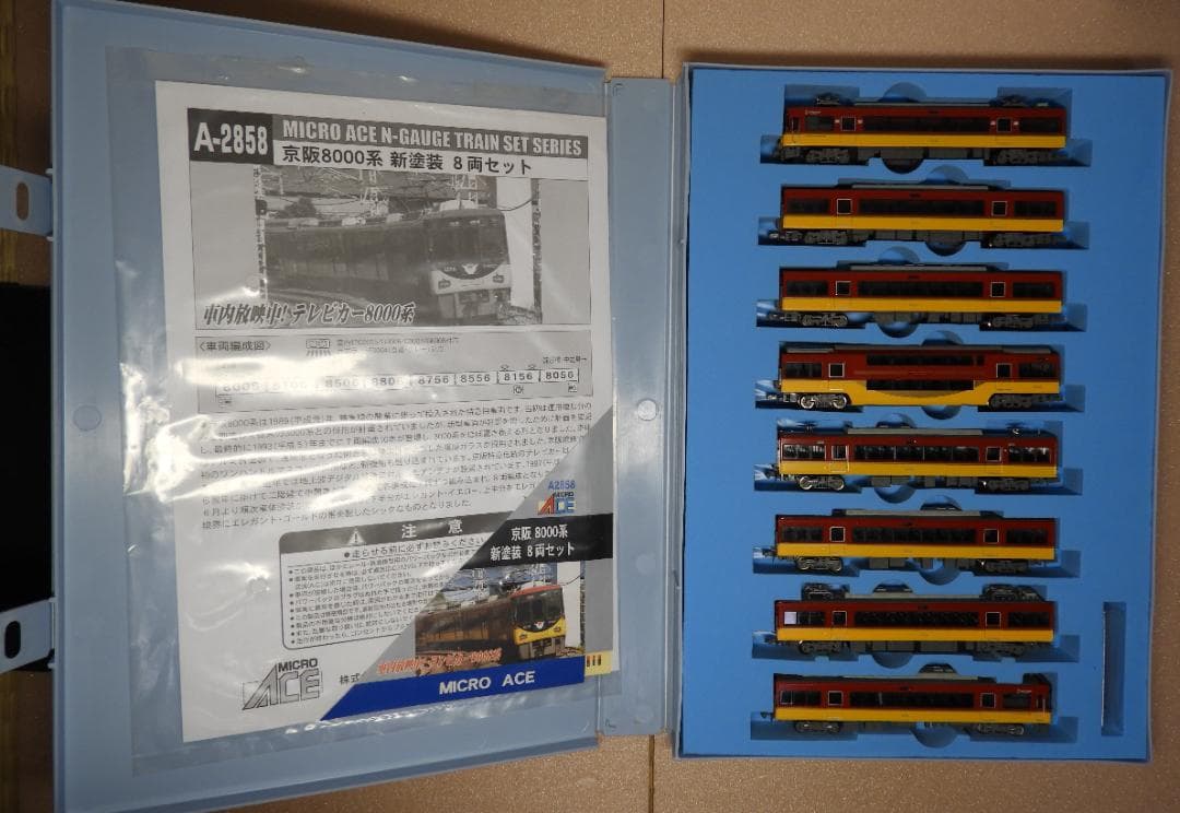 マイクロエース 京阪8000系 新塗装8両セット