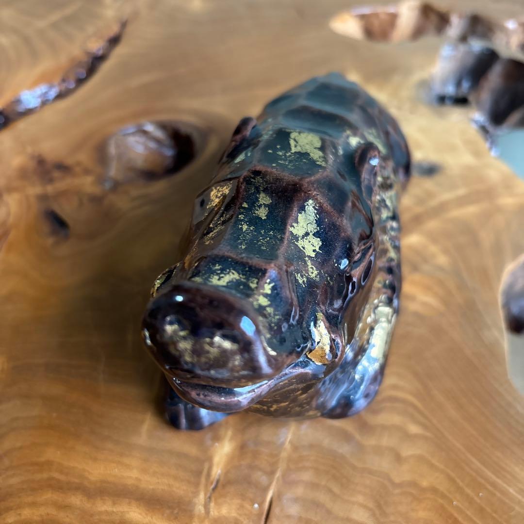 六兵衛窯 干支置物 「晨亥」亥年 清水焼 陶芸 たち吉 共箱 - メルカリ