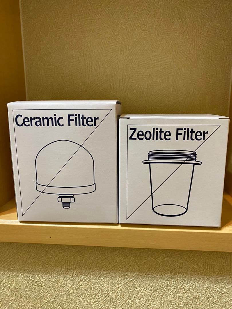 ポタポタクラブ セラミックフィルターとゼオライトフィルターセット