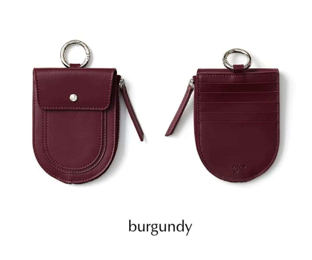 値下げ中⭐︎ajew Function wallet case 財布　バーガンディ