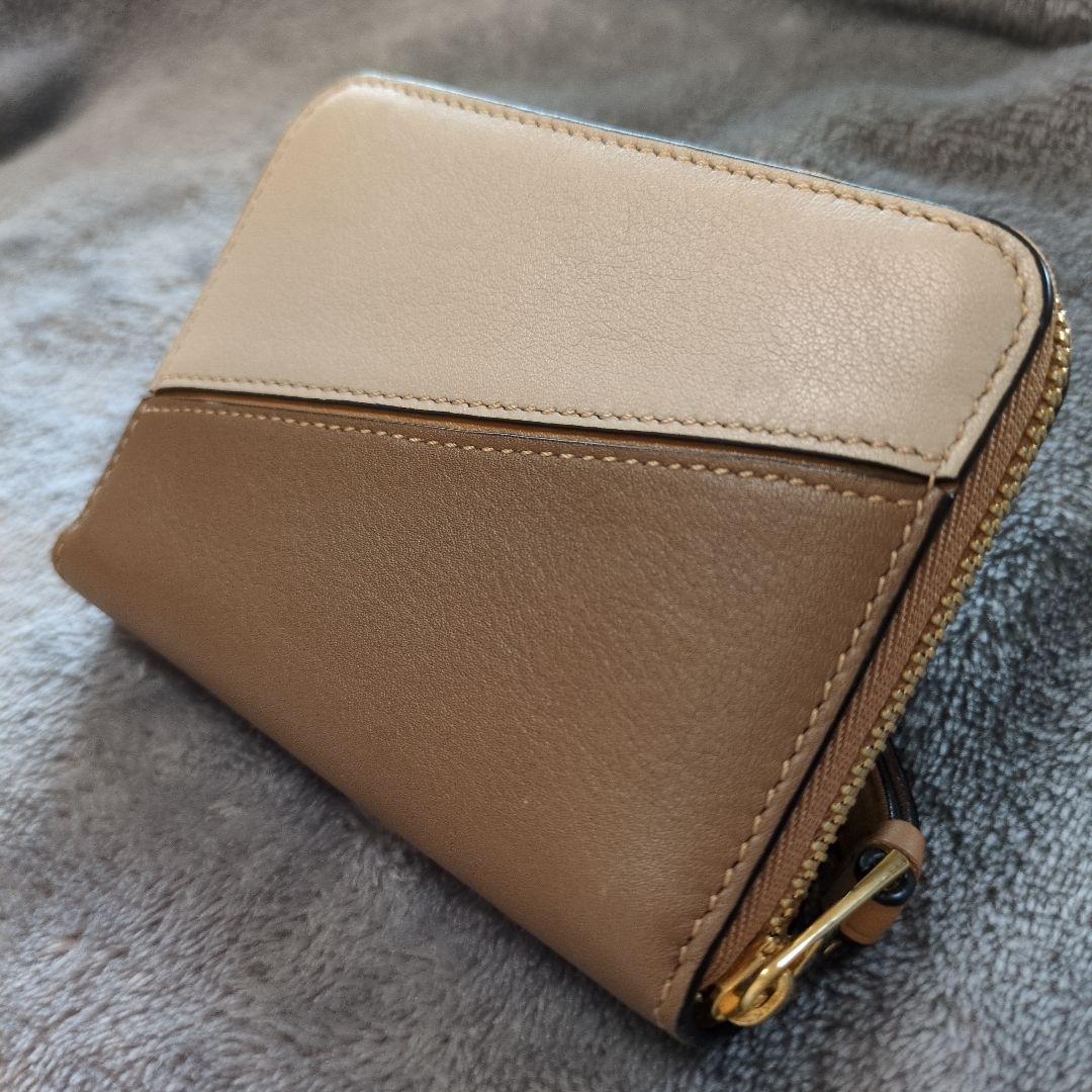 ロエベ　パズル　ラウンドジップ財布