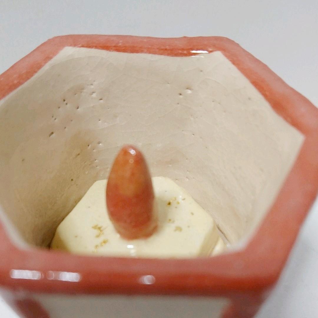 茶道具 香合 雪洞形香合 楽入 作品紹介 | 吉村楽入