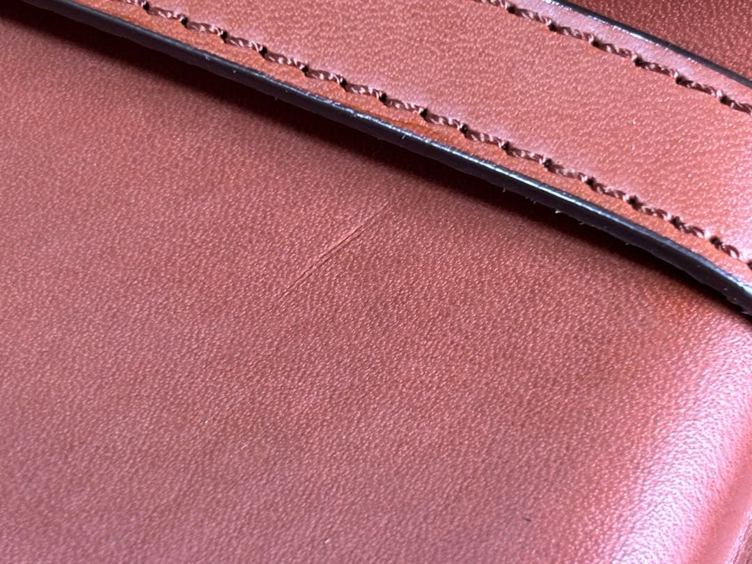 パイロット ソメス 牛革製 ペンシース5本差 ブラウン