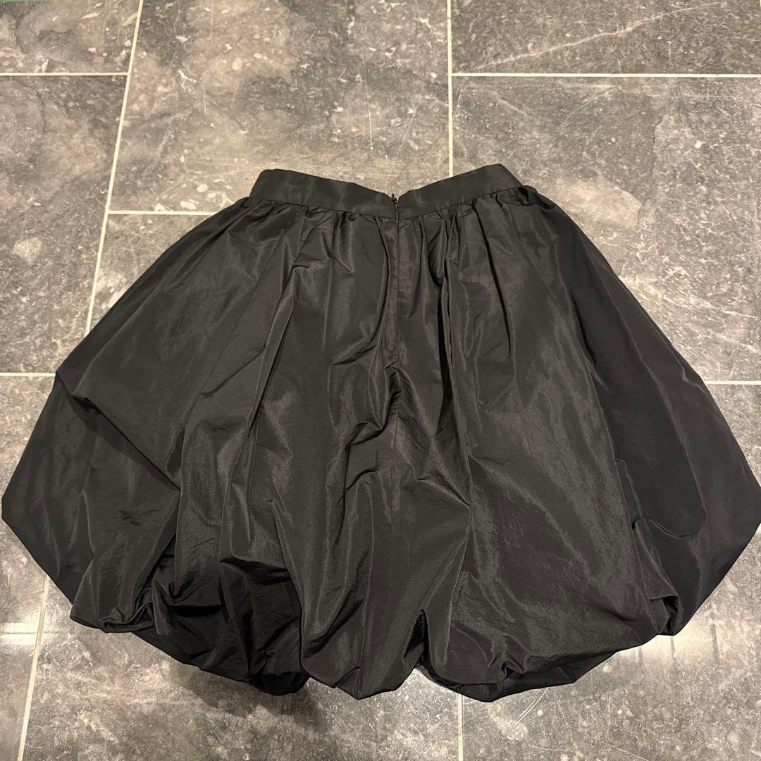 PATOU ブラック バルーンスカート 36