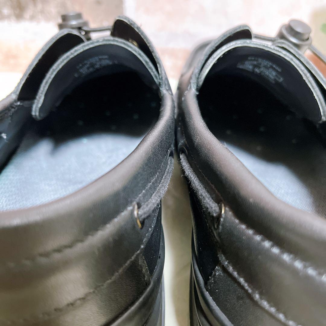 【ZARA×Vibram】デッキシューズ 黒 42 美品 ザラ ビブラム 厚底