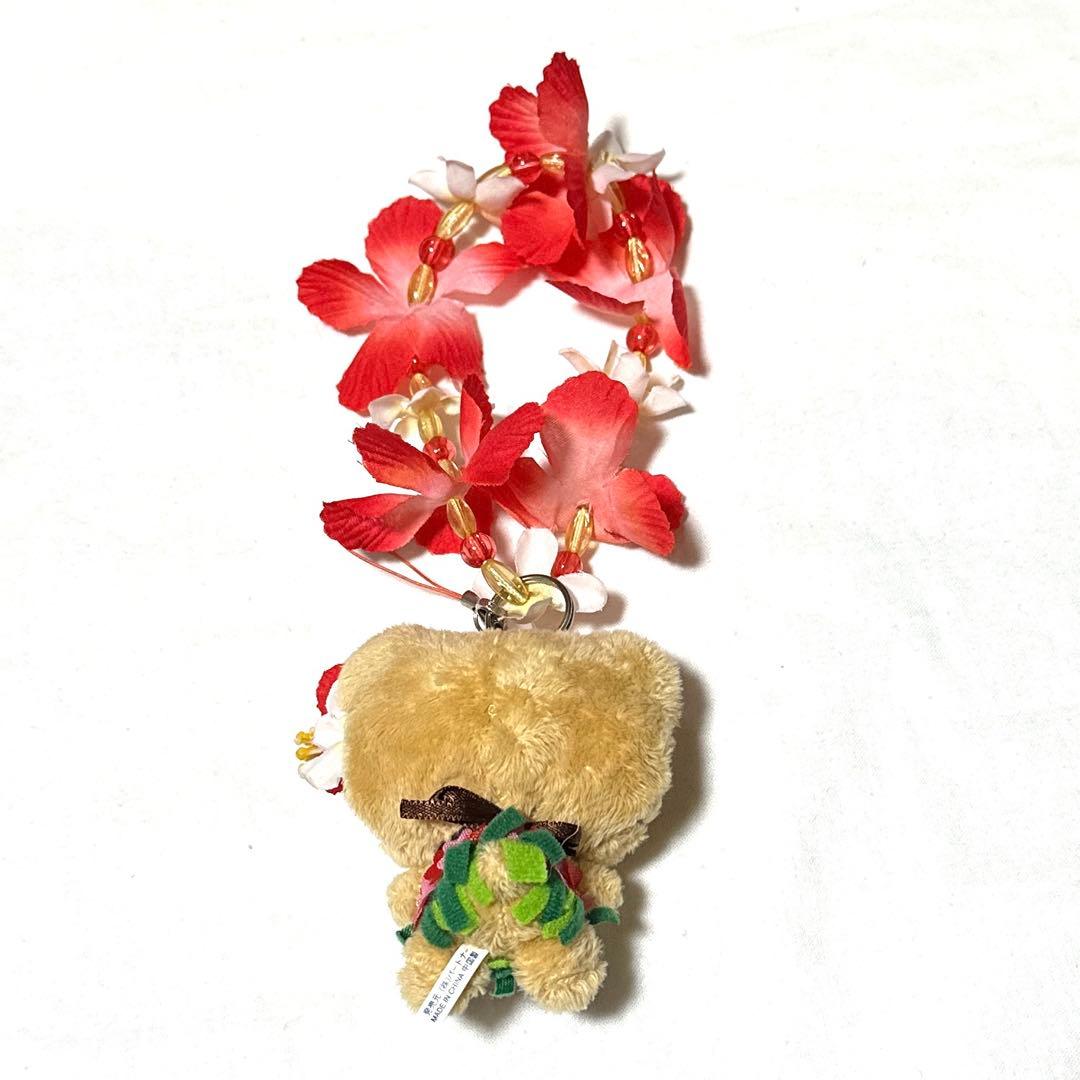 激レア　ハローキティ　ご当地キティ　日焼けキティ　ハワイ　トロピカル　ストラップ
