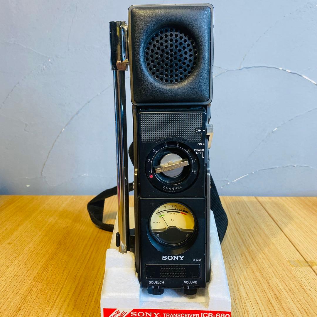 SONY ICB-680 8CH 500mW トランシーバー 通電確認済み 箱有