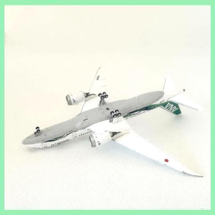新品 ANA グリーンジェット Boeing787-8 1/400 スタンド付