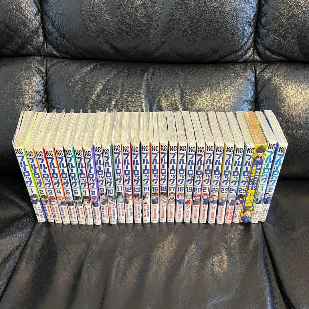 め*る様 ブルーロック 1-25巻 episode凪1-2巻 初版セット