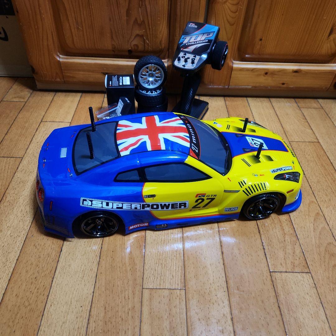 ■専用■　　タミヤ ドリフト ラジコン フルセット　TT01　黄色　35 ボディ