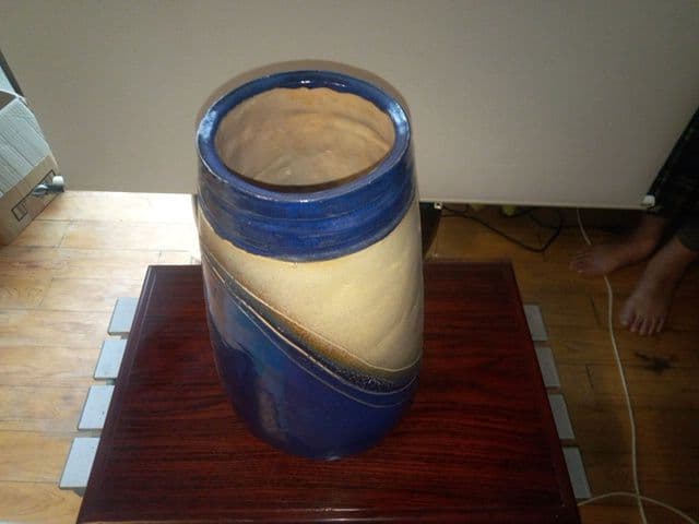 自作の陶器 シルバー社会福祉協議会長賞受賞者の作品